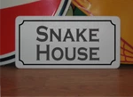 Snake House Metal Sign For Zoo Pet Shop Store Free Shipping. Fixed Price $14.36.