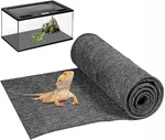 47" X 24" Large Reptile Carpet Terrarium Liner Bedding Substrate Mat Tan. Fixed Price $17.99.