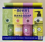 Mrs. Meyers Clean Day Hand Soap Variety Pack Limited EDITION-4 Pump 16OZ Bottles. Fixed Price $29.99.