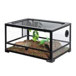 Reptile Tank 20 Gallon 24 W X 18 12 H Front Opening Doors Zoo Full Glass. Fixed Price $259.99.