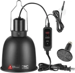 Dxophiex 5.5INCH Reptile Heat Lamp With Thermostat, Light Fixture Wit.... Fixed Price $55.23.