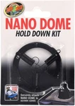 Zoo Med - Hold Down Kit For Nano Dome Black New. Fixed Price $9.95.