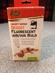 Zilla Canopy Series Fluorescent Uvb/uva Bulbs Desert 20 W. Fixed Price $10.99.
