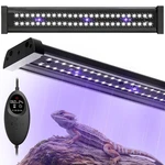 Uvb Light For Reptiles, 16IN 12W Led Uva Terrarium Lamp With 4 Auto Modes.... Fixed Price $72.27.