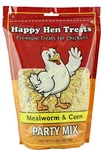 Happy Hen Treats Party Mix Mealworm And Corn, 2-POUND. Fixed Price $28.03.