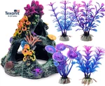 Aquarium Colorful Coral Reef Set Fish Tank Decoration Mountain Ornament For. Fixed Price $26.43.