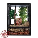 Repti Zoo Chameleon Cage 18X18X24, Front Opening Screen Terrarium, Arboreal R.... Fixed Price $205.99.