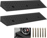 Pcs Rubber Curb Threshold RAMPS,2" 38.5" 9.5" W.heavy Loading 3.... Fixed Price $69.62.