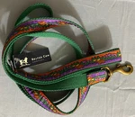 Belted Cow Company Dog Lead Leash Moose In Forest Bolt Snap Hook Green New. Fixed Price $28.50.