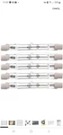 Ctkcom 100-WATT T3 Halogen BULBS(5 Pack). Fixed Price $12.50.