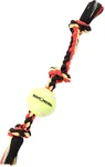 Mammoth Flossy Chews Color 3 Knot Tug W/standard Tennis Ball Premium Cotton-po. Fixed Price $11.96.