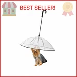 Enjoying Umbrella For Small Dogs, Clear Leash, Rainproof Waterp. Fixed Price $22.22.