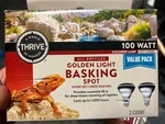 Zoo Med (SL2100) Repti Basking Spot Lamp Value Pack 100W - (0097612362008). Fixed Price $9.99.