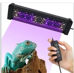 8.5" Aluminum Uvb 10.0 Led Reptile Light Bar With Timer & Dimmer, Ultra-slim. Fixed Price $34.99.