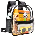 May Tree Clear Backpack For Stadium Events, 12X11X5 Inches Small Backpa.... Fixed Price $20.69.
