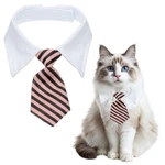 Petaxcell Cat Dog With Collar, Cute Tuxedo Bowtie L, Pink & Black. Fixed Price $16.29.