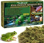 Riare 1.3LB Premium Sphagnum Moss For Reptiles- 50QT Natural Live. Fixed Price $22.99.