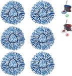 Bonuslife 6-PACK Mop Head For O-ceda Rinseclean Spin Refill 2-TANK Blue. Fixed Price $24.64.