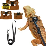 Bearded Dragon Leash Set- 3 Size Pack Lizard Harness, Reptile Wal. Fixed Price $18.40.