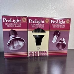 Vtg Prolight P-38 Reflector 4Q Series 400 Ballast Fluorescent Flood Lamps. Fixed Price $39.99.