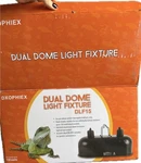 Dxophiex Dual Dome Light Fixture DLF15 150W For Reptile Terrariums Habitats. Fixed Price $30.00.