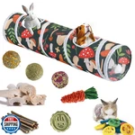 Mechpia Rabbit Toys, Large Bunny Hideout Tunnel And Tube With Chew For. Fixed Price $20.00.
