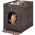 Snughome Cat Litter Box Enclosure Furniture Hidden With Mat, Ca.... Fixed Price $70.17.