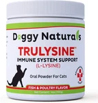 Trulysine L-lysine For Cats Immune Support 100 Grams ( 500MG / Scoop), No. Fixed Price $31.56.