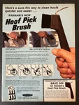 1979 Farnam Companies Inc. Hoof Pick Brush Omaha Nebraska Color Vintage Print Ad. Fixed Price $5.91.