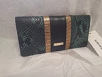 Brahmin Ady Snake & Lizard Embossed Wallet. Fixed Price $119.95.