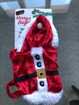 Merry & Bright Bearded Dragon Santa Christmas Reptile Costume Outfit New Card. Fixed Price $9.25.