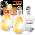 100W Reptile Heat Lamp Bulbs 4-PACK Uva Daylight Basking Lights. Fixed Price $25.99.