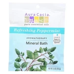 Aura Cacia - Aromatherapy Mineral Bath Refreshing Peppermint 6 X 2.5 Oz.... Fixed Price $19.99.