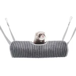 Woledoe Ferret Tunnel Hanging Hammock Bed, Animal Rats Small, Grey. Fixed Price $22.96.