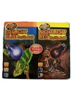 Zoo Med Blue Daylight & Red Nightlight Reptile Heat Bulb Combo Pack 60W. Fixed Price $15.99.