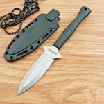 Cold Steel Hide Out Fixed Knife 2.5" AUS-8A Blade Black Kray-ex Handle. Fixed Price $32.39.