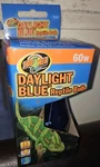 Zoo Med Daylight Blue Reptile Bulb, 60 Watts. Fixed Price $14.99.