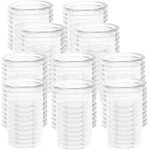 Small Gecko Food And Water Plastic Feeder Cups, 100 Pack. Fixed Price $16.04.