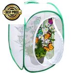 Sungrow Foldable Butterfly Habitat, Cage For 24", Green. Fixed Price $21.98.