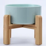 Petygooing Elevated Ceramic Dog Bowl - Perfect For Small & Medium Pets! Blue. Fixed Price $39.80.