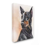 Stupell Industries Doberman Dog Pet Animal Watercolor Painting Canvas Wall Ar.... Fixed Price $111.49.