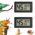 Reptile Thermometer And Humidity Gauge Digtal Terrarium Rectangle.... Fixed Price $11.65.