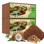 4 Pack Natural Coconut Fiber Substrate For Reptile- Premium Compressed Coconu.... Fixed Price $31.44.