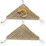 Kathson Bearded Dragon Hammock Accessories Natural Seagrass Re.... Fixed Price $18.34.