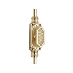 Hamilton Brass Lattice Door Espagnolette Bolt Cremone Polished. Fixed Price $180.30.