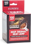 Fluker's Deep Thermal Heat Lamp 100W Reptile Infrared Basking Bulb Carbon Ir. Fixed Price $21.99.