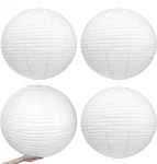 Woanger Pack 24 Inch Large Paper Lantern Shade Jumbo White Chinese Round. Fixed Price $71.06.
