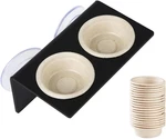 Paper Feeding Cups Samll 0.5 Oz Gecko Food And Water Dish Ledge Accessor. Fixed Price $17.95.