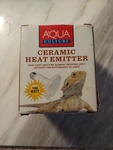 Nib Aqua Culture Ceramic Heat Emitter For Reptiles And Amphibians, 100 Watts. Fixed Price $11.00.