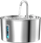 Cat Water Fountain Stainless Steel: 2.2 For Drinking - Automatic. Fixed Price $53.99.